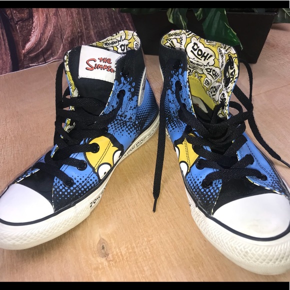 RARE the simpsons high top chucks. Homer! Collectible - Picture 8 of 13